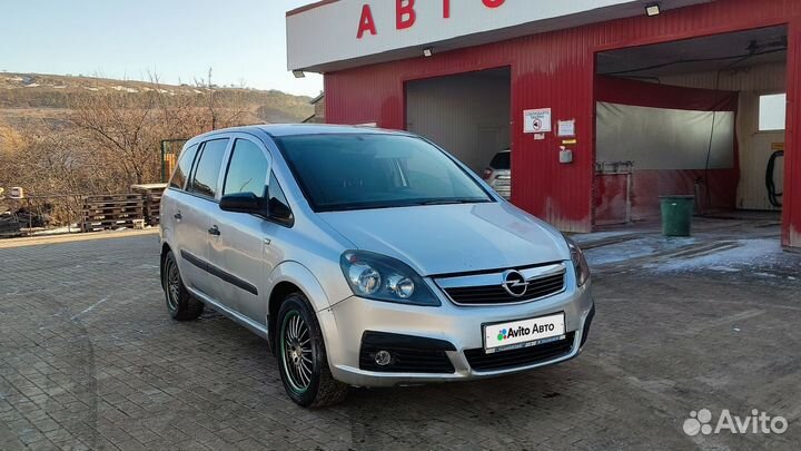 Opel Zafira 1.6 МТ, 2006, 255 000 км