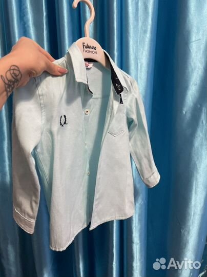 Рубашка новая на мальчика 104р