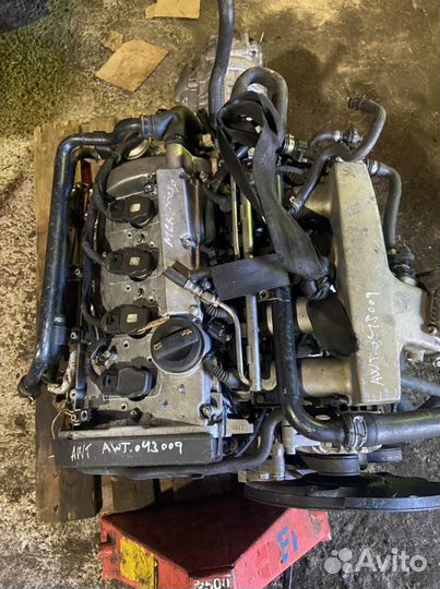 Двигатель Volkswagen AWT 1.8T механика