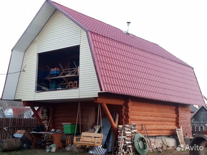 Дачный дом- баня