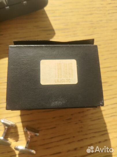 Запонки манжет рубашки голубая эмаль Land Rover