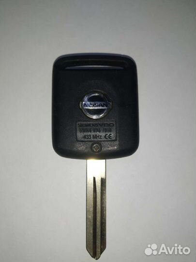 Ключ зажигания с чипом Nissan Almera N16 оригинал