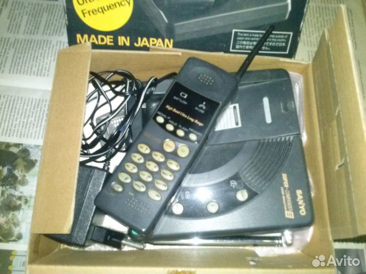 Радиотелефон sanyo ретро