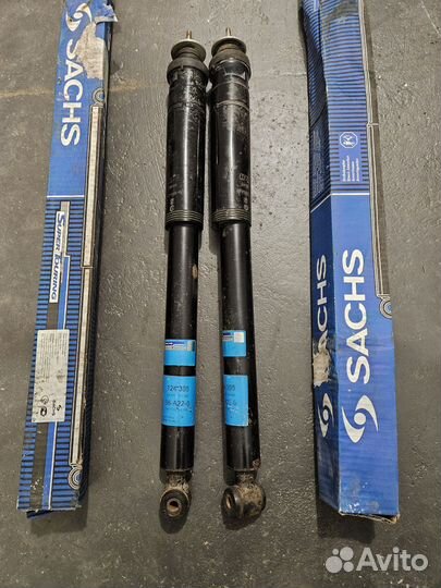 Амортизаторы и пружины задние мерседес w210