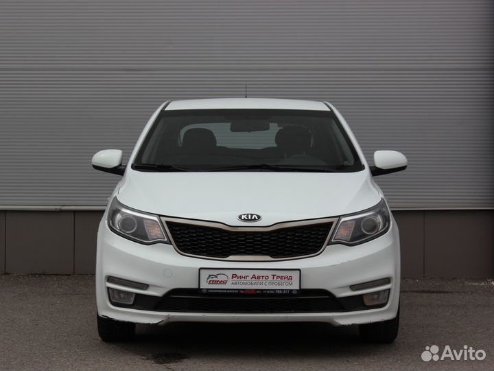 Kia Rio 1.6 МТ, 2016, 129 863 км