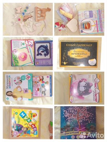 Наборы для рукоделия, творчество, красоты детям