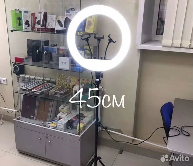 Кольцевая лампа/ 26-55см