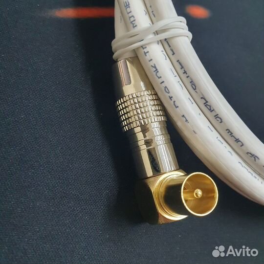 Антенный кабель Premium 100 dB m/f 2 метра