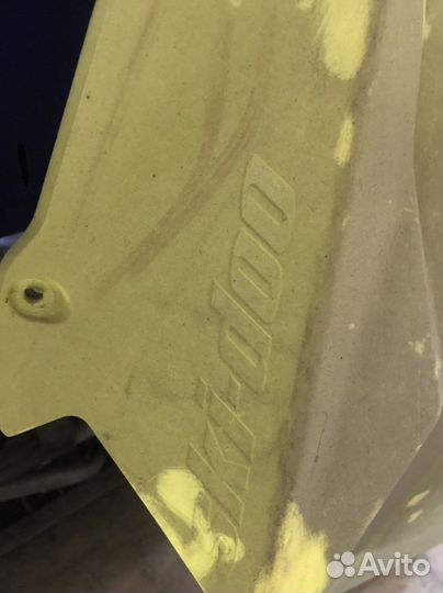 Защита днища снегохода brp