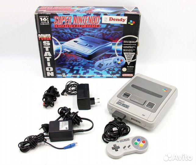Super Nintendo 16 bit (snes) В коробке