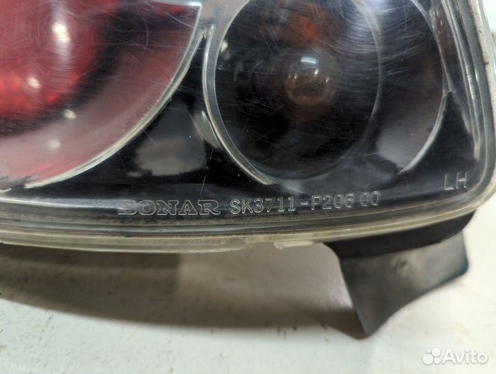 Фонарь (задний) левый Peugeot 206