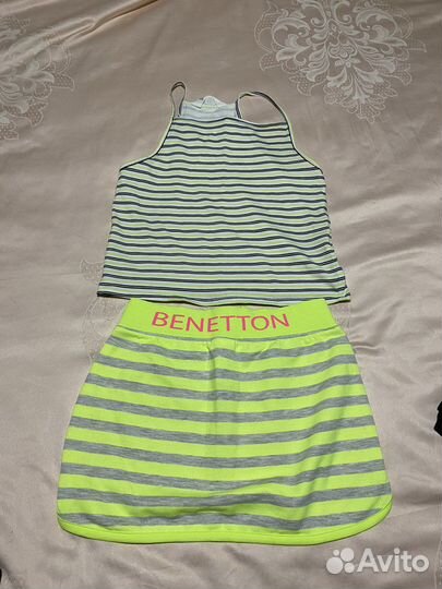 Пакет летней одежды для девочки 134 140