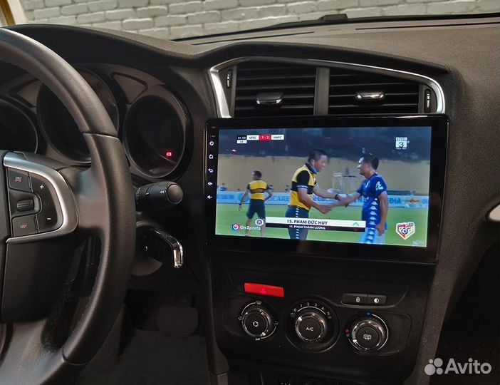 Магнитола Citroen C4 2 поколение android IPS экран