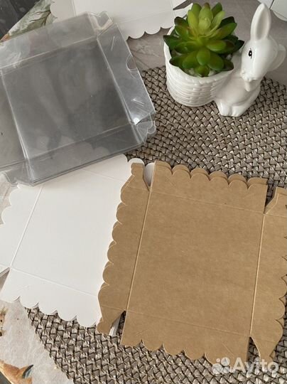 Упаковки для кондитерских изделий, крафт упаковка