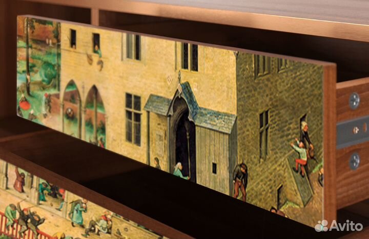 Тв-тумба T4 - Орех - Children's Games