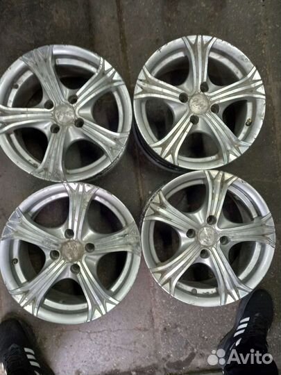 Литые диски r14 4/100 Nexia