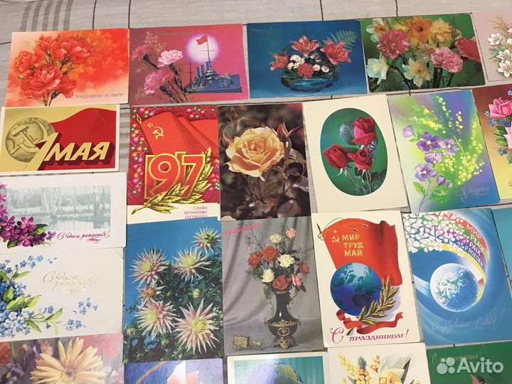 Открытки советские