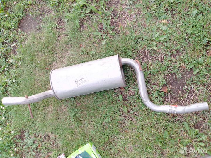 Глушитель новый