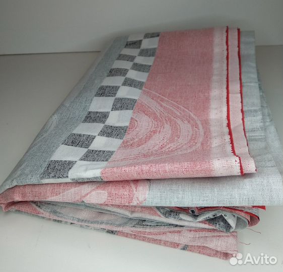 Ткань хлопковая с детским принтом / 3 отреза, 10м