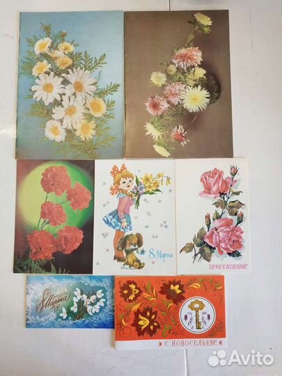 Открытки СССР 
