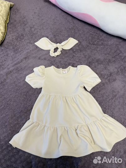 Пакет одежды на девочку 104 110