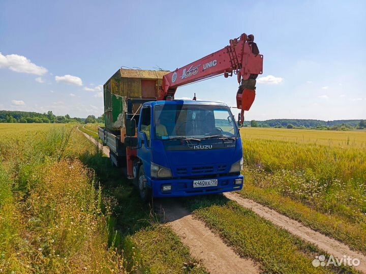 Аренда и услуги манипулятора, борт 8 т