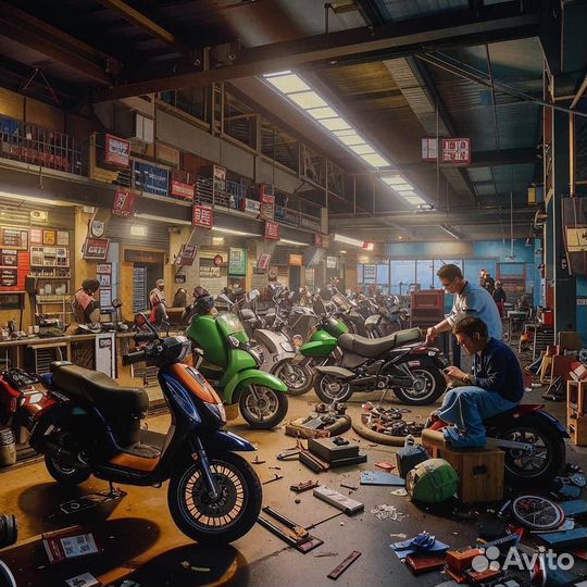 Ремонт и обслуживание мототехники