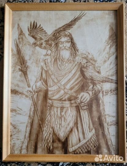 Лаерная гравировка, выжигание картин фото