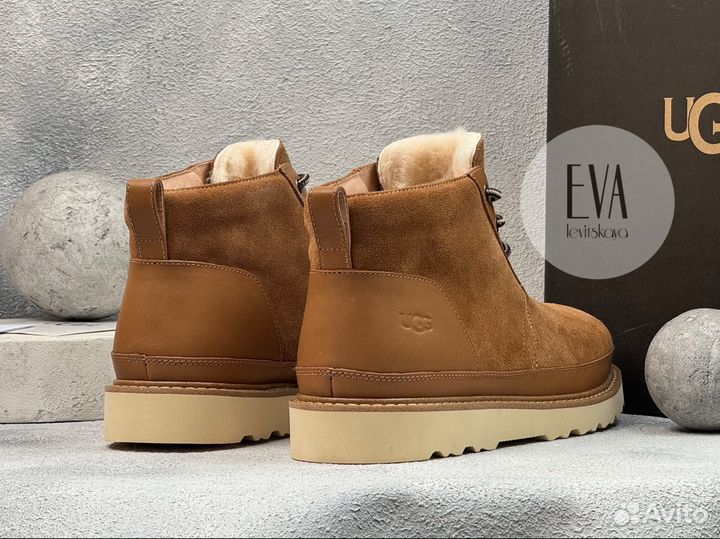 Угги мужские ботинки Ugg Mens Gentleman Chestnut