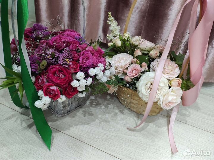 Садовые цветы букет