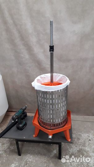 Пресс для яблок винограда 30 - 180 литров