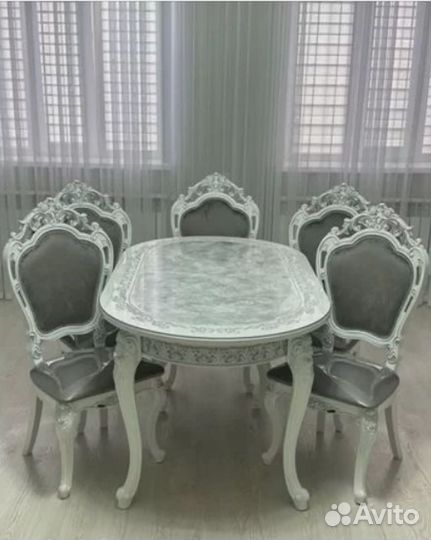 Стол для кухни со стульями