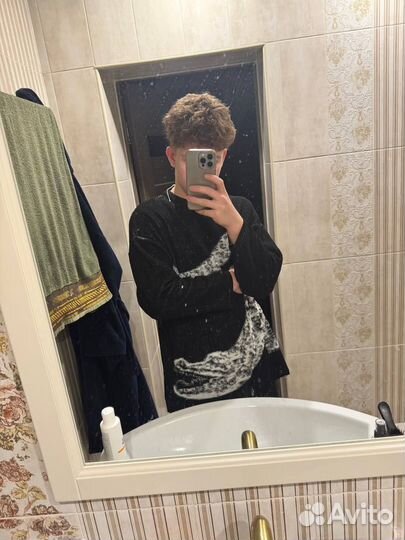 Свитер Lacoste с большим крокодилом