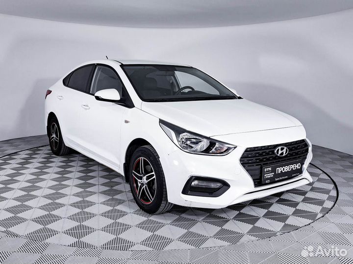 Hyundai Solaris 1.4 AT, 2018, 133 843 км