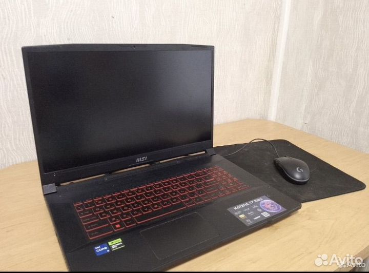 Ноутбук msi katana 17