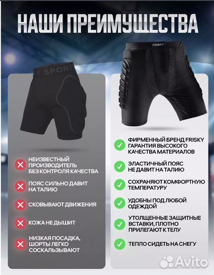 S размер Защитные шорты для катания на роликах