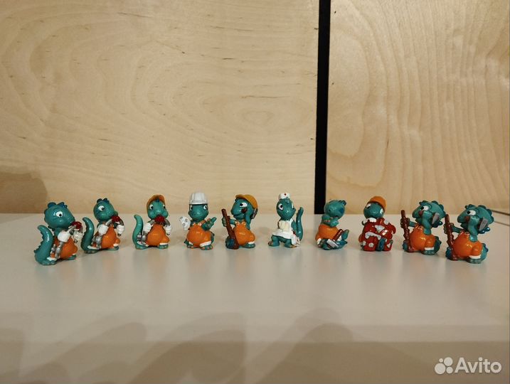 Игрушки из киндер сюрприза 90х