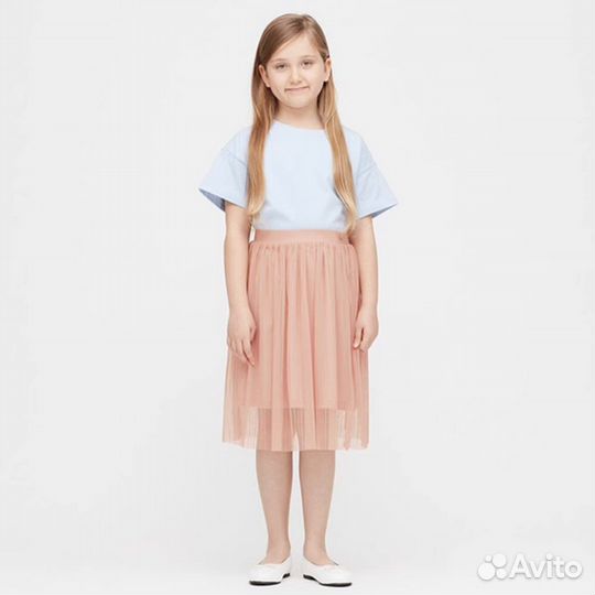 Нарядная юбка Uniqlo 7-8 лет