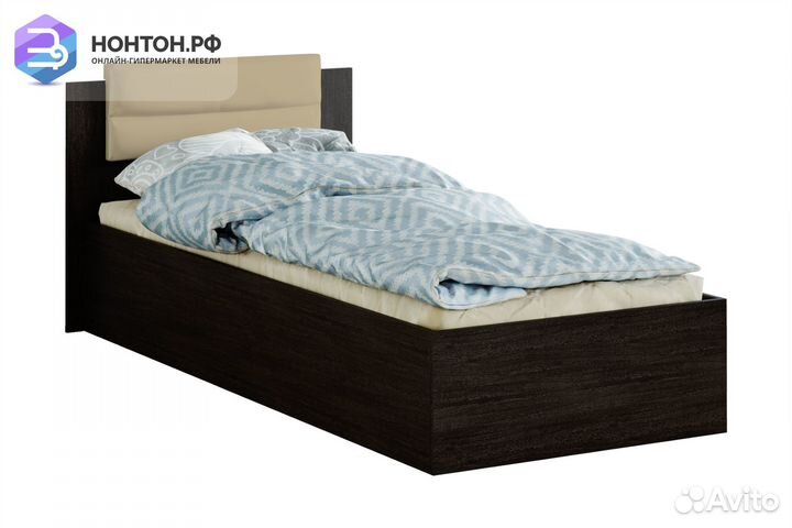 Кровать Фиеста NEW 0.9 м венге / лоредо