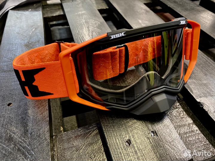 Очки кроссовые RSX Orange