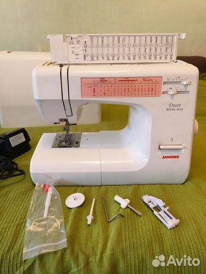 Швейная машина janome decor excel 5018