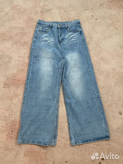 Джинсы широкие jaded london