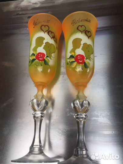 Свадебные бокалы
