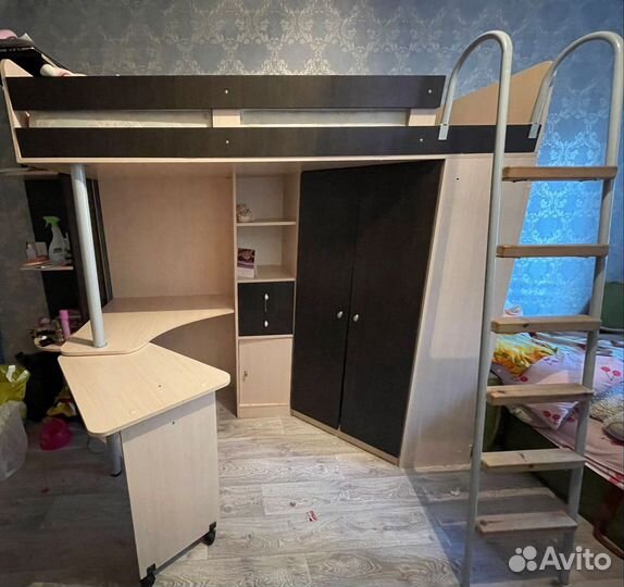 Кровать чердак