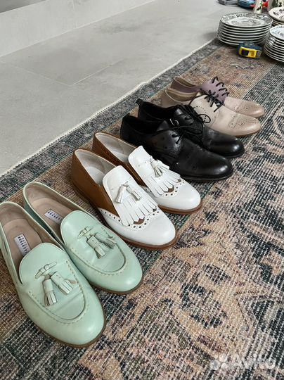 Туфли ботинки мужские женские италия