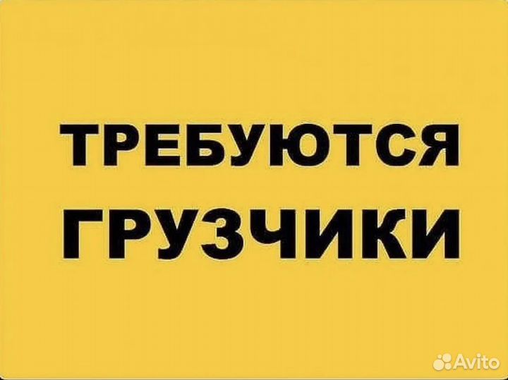 Грузчик в цех