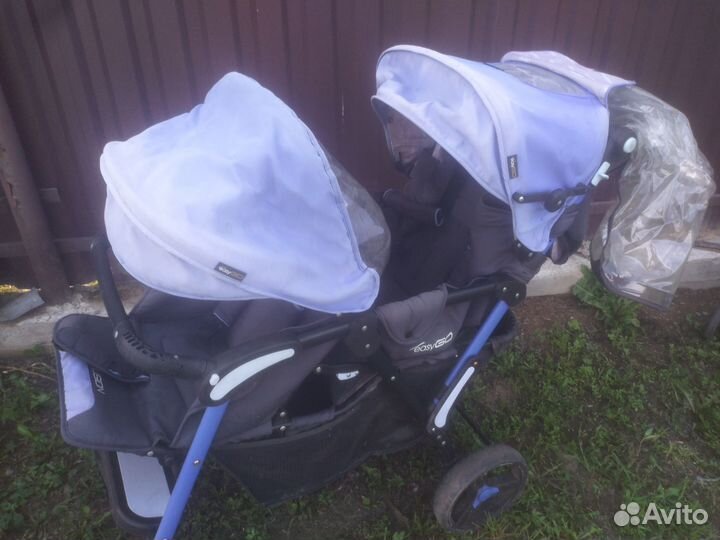 Коляска для двойни или погодок