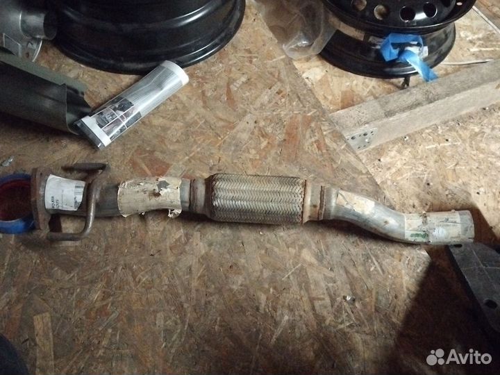 Выхлопная труба fiat doblo