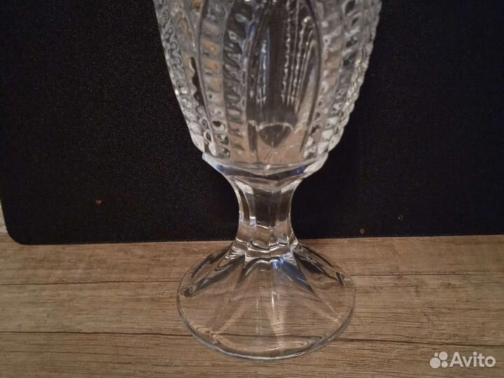 Бокал-кубок. Хрустальное стекло