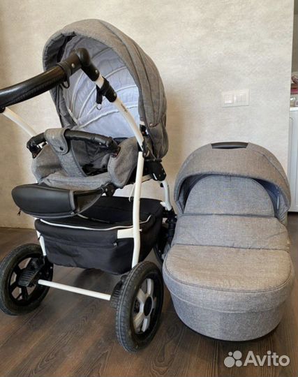 Коляска 2 в 1 индиго